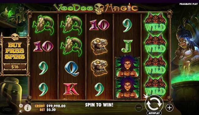 voodoo magic pragmatic play