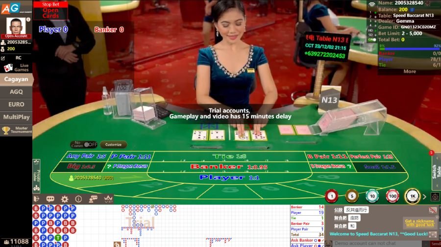 Baccarat Asia Gaming