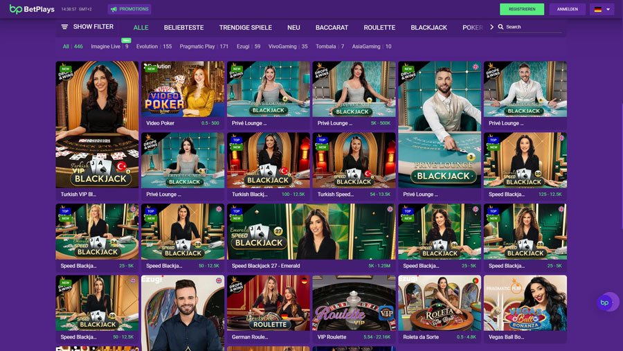 Live-Casino BetPlays