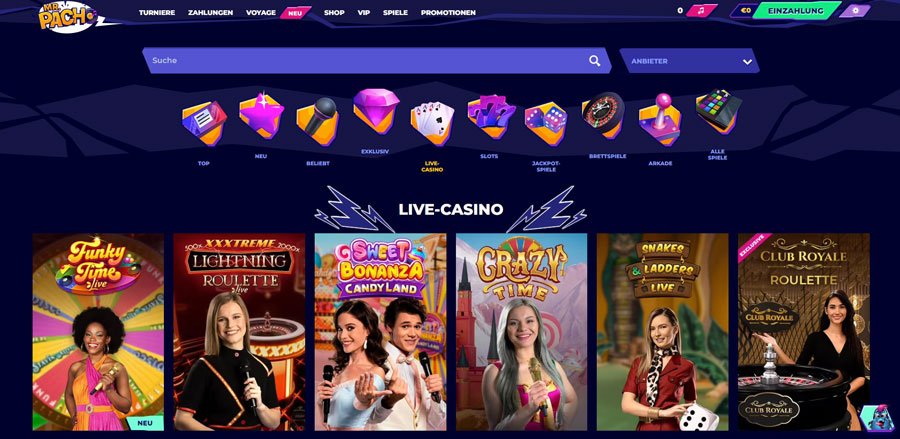 Live-Casino Mr.Pacho Casino