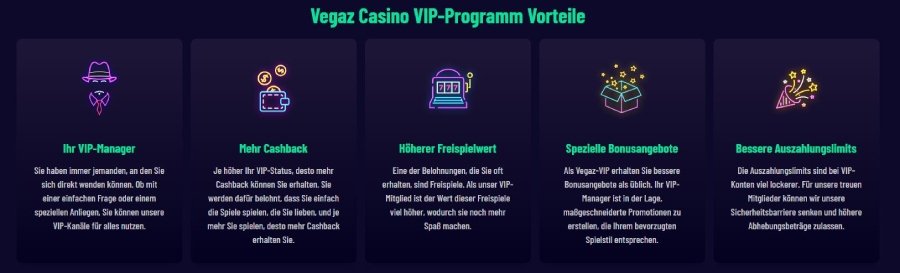 Vip Program Vegaz Casino